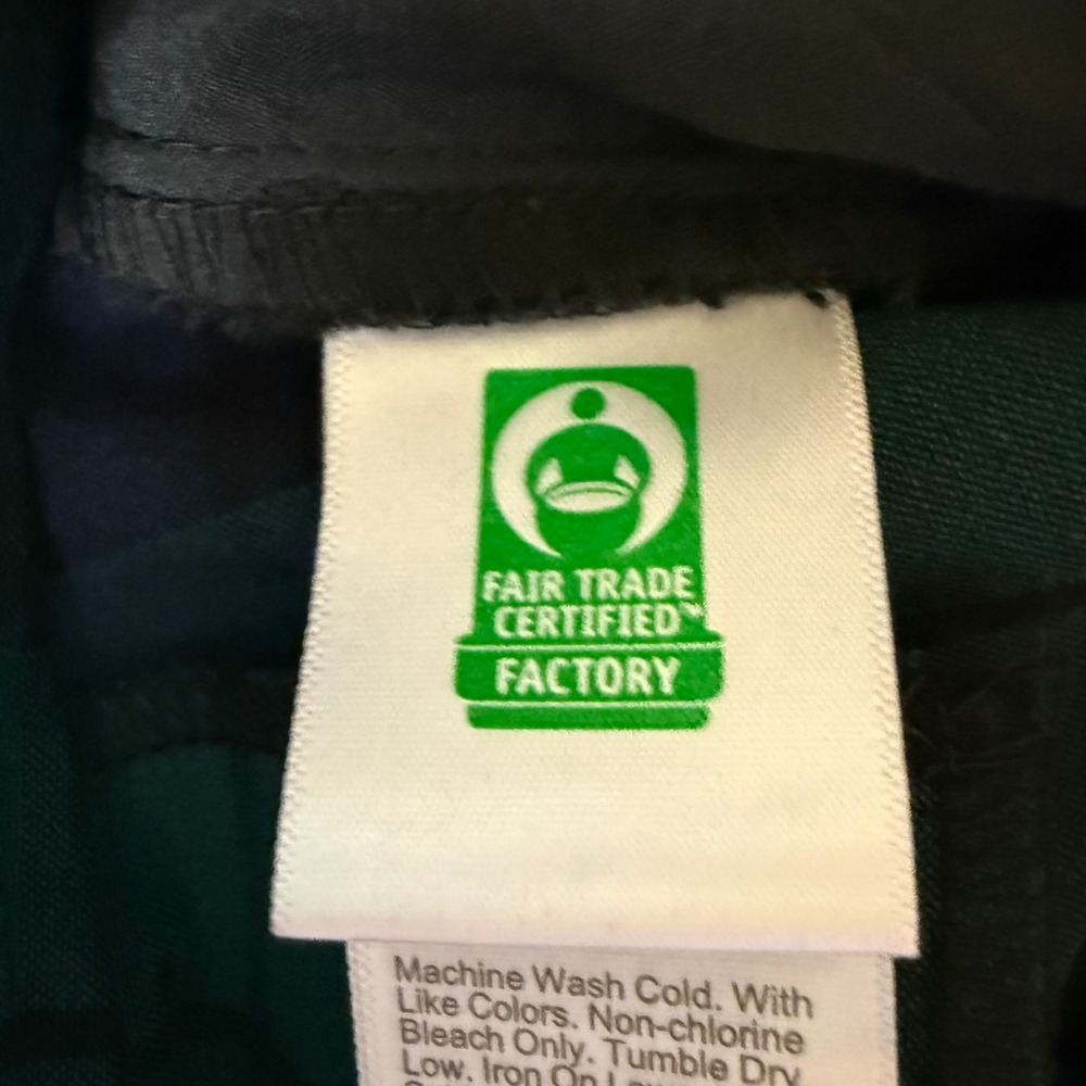 J Crew Pants Womens 0 Green Blue Blackwatch Plaid Ruby Full-Length Slim Leg - Picture 7 of 16